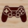 Colorful Controller Design A detailed illustration of a game controller with buttons and joysticks.