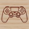 Free Vector Game Controller Design A high-resolution SVG game controller design featuring a detailed layout of buttons and joysticks.