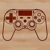 Beautiful Vector Game Controller SVG A high-quality vector design of a modern video game controller with buttons and joysticks.