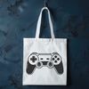 Free SVG Clip Art for Video Games A vector graphic illustration of a standard gamepad design for printing or digital use.