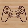 Game Controller Layout Illustration A detailed illustration of a standard game controller layout.