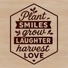 Gardening Motivation Quotes in SVG Format Gardening inspiration quote in vector format for commercial and personal use.