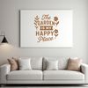 Gardening inspiration quote designed as a vector graphic, suitable for commercial or personal use in various digital formats.