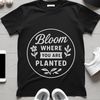 Gardening motivational quote in vector format, ideal for crafting and DIY projects.