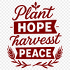 Gardening inspirational quote in vector format, suitable for cutting machines like Cricut.