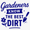 A collection of inspirational quotes about gardening in a simple, vector design.