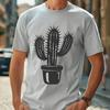 Artistic Cactus - Glowforge DXF