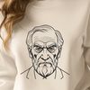 Man Outline Vector Graphic Free Download An outline vector graphic representation of a man.