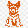 Sitting Puppy SVGs - Free Commercial Use