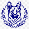 Ornate Dog In SVG For Free Download