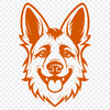 Free Beautiful German Shepherd - Free SVG Download, Commercial Use