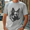 German Shepherd Vector Art In SVG, PNG, PDF And DXF File Formats