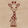 Spotted Wildlife Icon A tall mammal with spots and a long neck.
