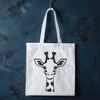 African Safari Wildlife Icon A tall, even-toed ungulate with a distinctive coat pattern, roaming freely in an African savannah landscape.