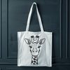 Free Safari Animal Illustration Download A vector illustration of a giraffe, suitable for use in graphic design and digital art projects.