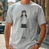 Cute SVG Girl Illustration Young girl illustration created as a vector graphic in SVG format.