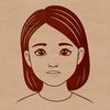 Beautiful Female SVG Illustration An SVG illustration of a girl suitable for various applications including cutting machines and graphic design software.