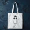 Young Girl SVG Character Illustration A young girl character created as a vector graphic illustration.