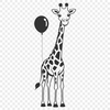 A tall, spotted mammal with a long neck, inspired by African wildlife.
