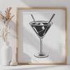 Cocktail Vector Illustration In SVG, PNG, PDF And DXF Formats