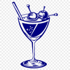 Artistic Cocktail In SVG & DXF