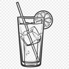 Creative Drink In DXF - Digital Download