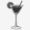 Unique Cocktail Digital Artwork