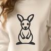 Kangaroo In DXF Format