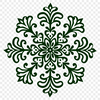 Ornate Snowflake PNG