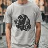 Free Unique Cocker Spaniel Stencil