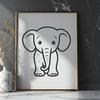 Free Elephant In SVG, PNG, PDF And DXF File Formats - Free