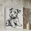 Miniature Schnauzer In SVG For Download, Free Commercial Use