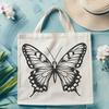 Unique Butterfly Printable Artwork In PNG For Free Download