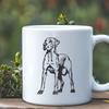 Stunning Great Dane Illustration In PNG For Free Download