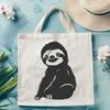 Beautiful Sloth - Procreate DXF