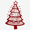 Christmas Tree Digital Art In PDF File Format For Free Download