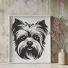 Stunning Dog Digital Art - Free DXF