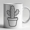 Cactus In DXF For Download, Free Commercial Use