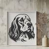 Cocker Spaniel DXF For Download - Free Commercial Use License