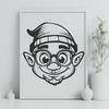 Creative Elf In SVG - Free Download