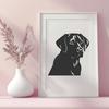 Creative Labrador Retriever - Pet DXF