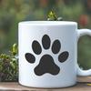 Animal Paw In DXF Format - Free Commercial Use License