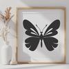 Stunning Butterfly Digital Drawing - Free SVG