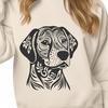 Ornate Labrador Retriever In PDF & PNG