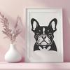 Unique French Bulldog In PDF - Free Digital Download