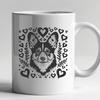 Beautiful Welsh Corgi In DXF For Free Download