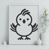 Stunning Chick DXF - For Cricut Project