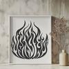 Flames Digital Artwork In PNG & SVG - Free Digital Download