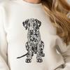 Ornate Great Dane In SVG, PNG, PDF And DXF File Formats - Free