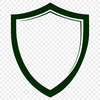 Bold Shield Icon Design with Thick Lines and Detailed Elements A high-quality SVG shield icon with bold lines and detailed design elements.